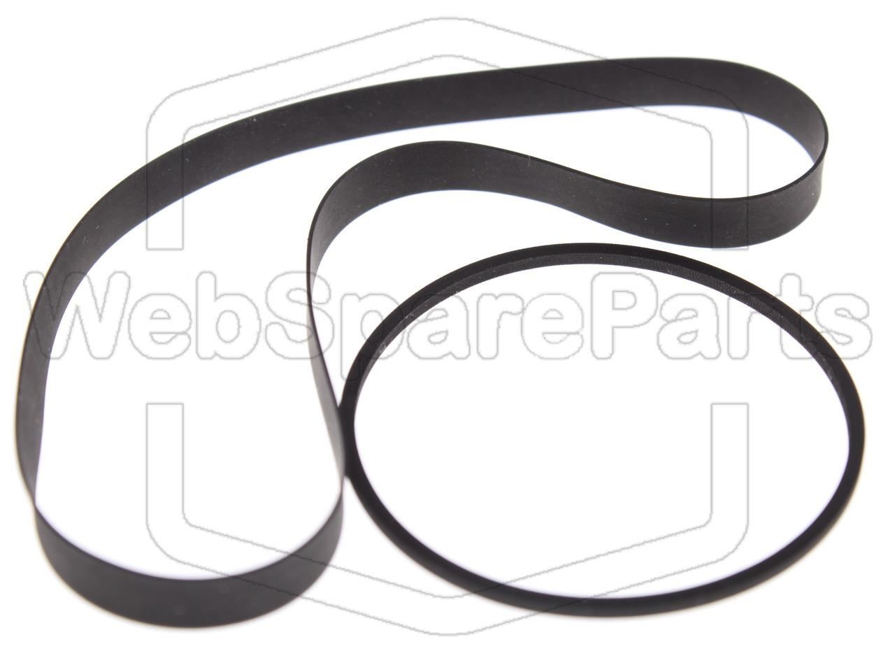 Kit Courroies Pour Magnétoscope Siemens FM-204