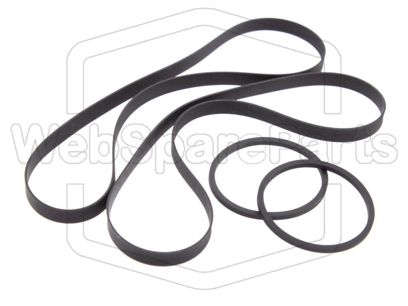 Kit Courroies Pour Platine Cassette Sony FH-422 R