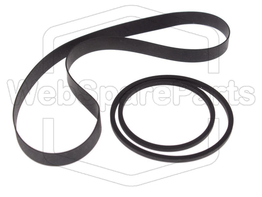 Kit Courroies Pour Magnétoscope JVC HR-7700