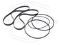 Kit Courroies Pour Stereo Cassette Deck Lo-D D-W700