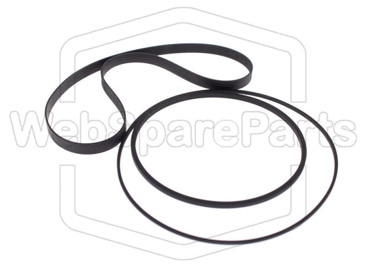 Kit Courroies Pour Platine Cassette Marantz SD-25