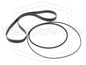 Kit Courroies Pour Platine Cassette Stéréo Kenwood KX-550