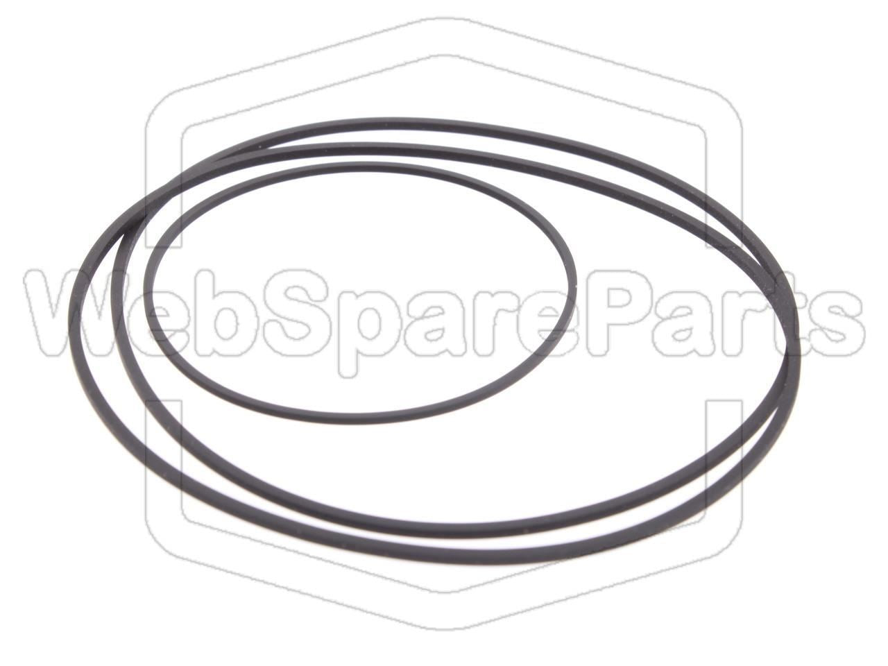 Kit Courroies Pour Platine Cassette Sony TC-D70