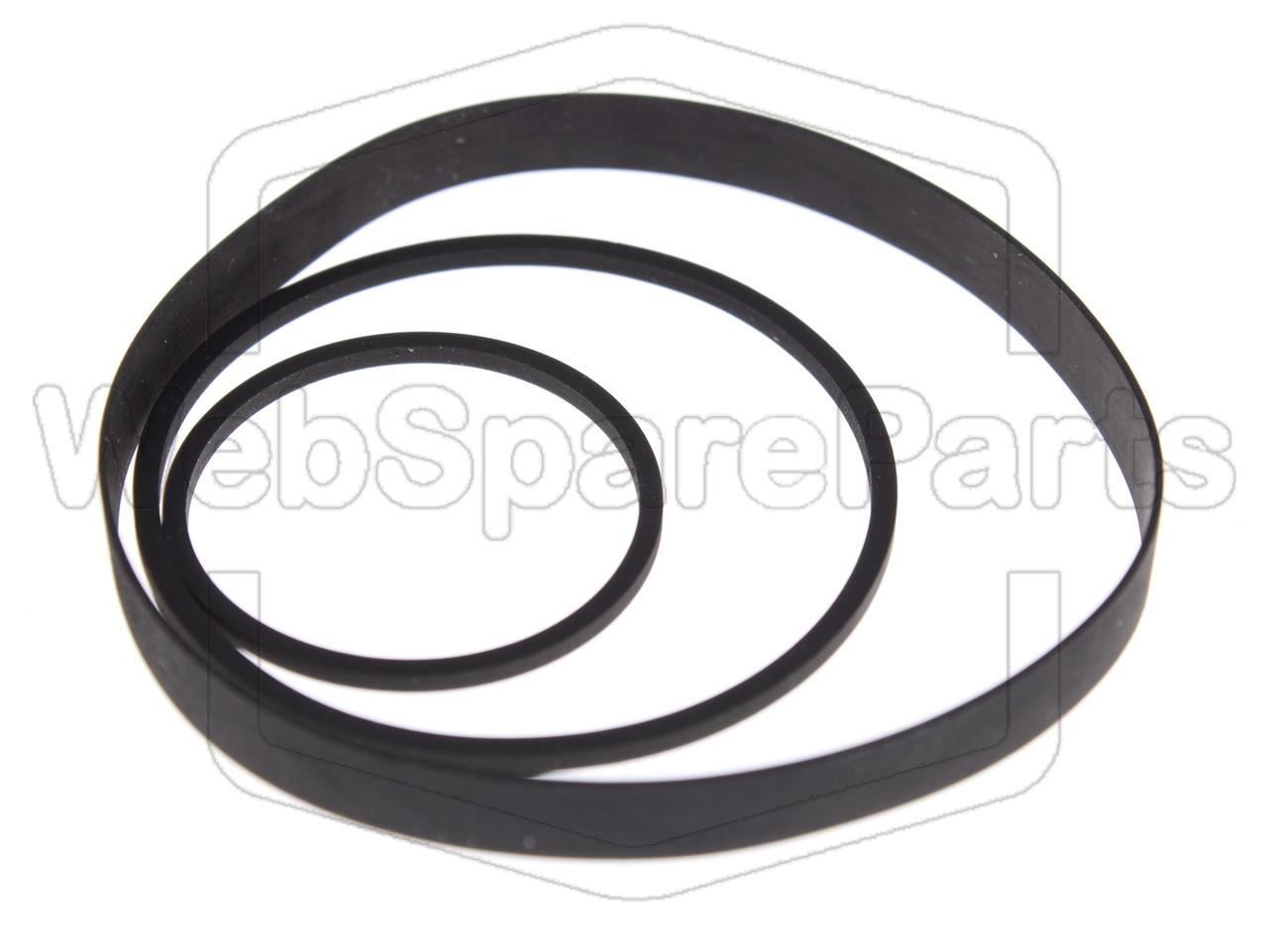 Kit Courroies Pour Caméscope Hitachi VM-600 VHS Movie