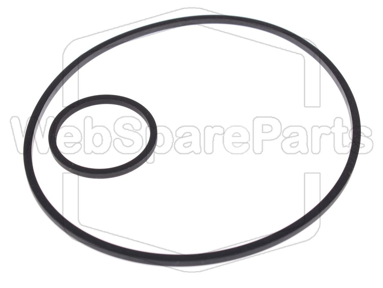Kit Courroies Pour Magnétoscope Akai VS-22