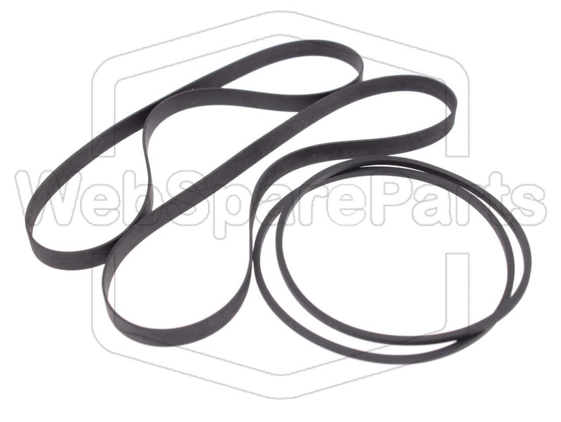 Kit Courroies Pour Platine Cassette Pioneer CT-W620R