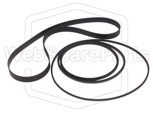 Kit de courroies pour lecteur cassette Sony TC-V10