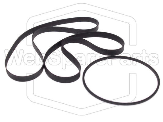 Kit Courroies Pour Platine Cassette Pioneer CT-91