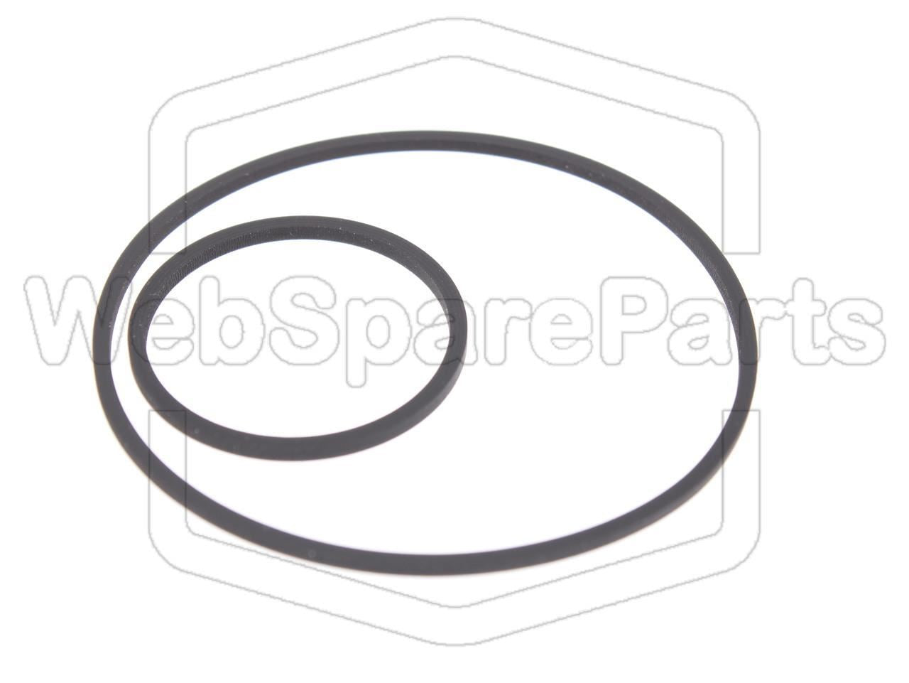 Kit Courroies Pour Platine Cassette Atari 410 Program