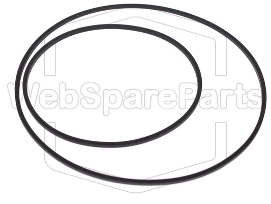 Kit de courroies pour magnétoscope JVC HR-J305 E/EG