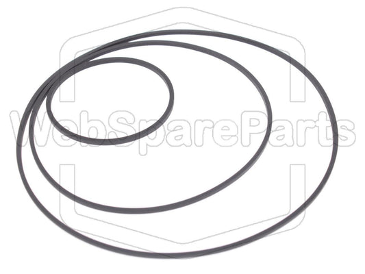 Kit Courroies Pour Platine Cassette Pioneer CT-4141
