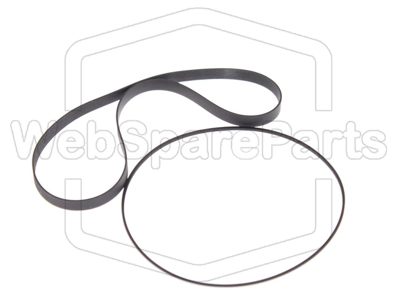 Kit Courroies Pour Platine Cassette Yamaha KX-130