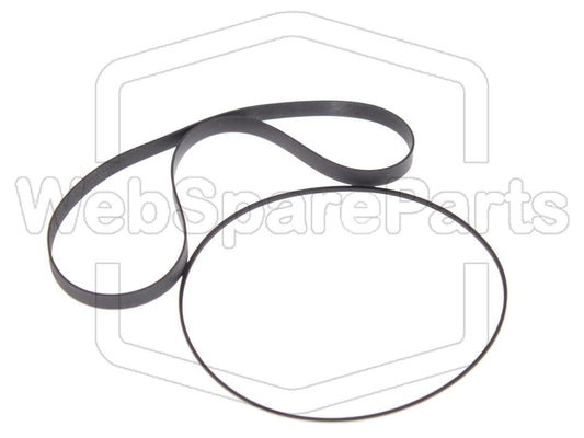 Kit Courroies Pour Platine Cassette Yamaha KX-130