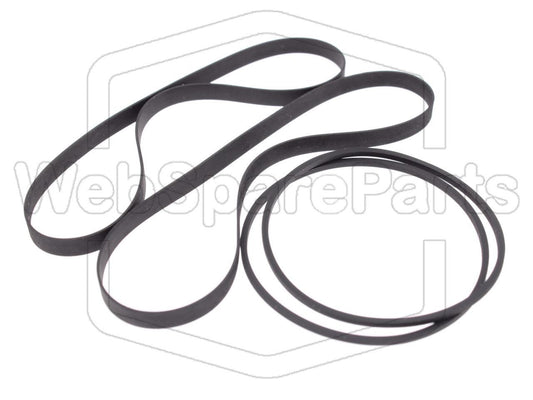 Kit Courroies Pour Platine Cassette Pioneer CT-W401R