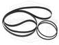 Kit courroies pour platine vinyle Mitsubishi MC-8000