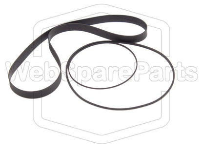 Kit Courroies Pour Platine Cassette Pioneer CT-F8080