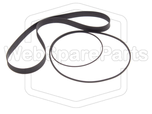 Kit Courroies Pour Platine Cassette Pioneer CT-F8080