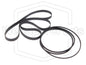 Kit Courroies Pour Double Platine Cassette Kenwood KX-66W