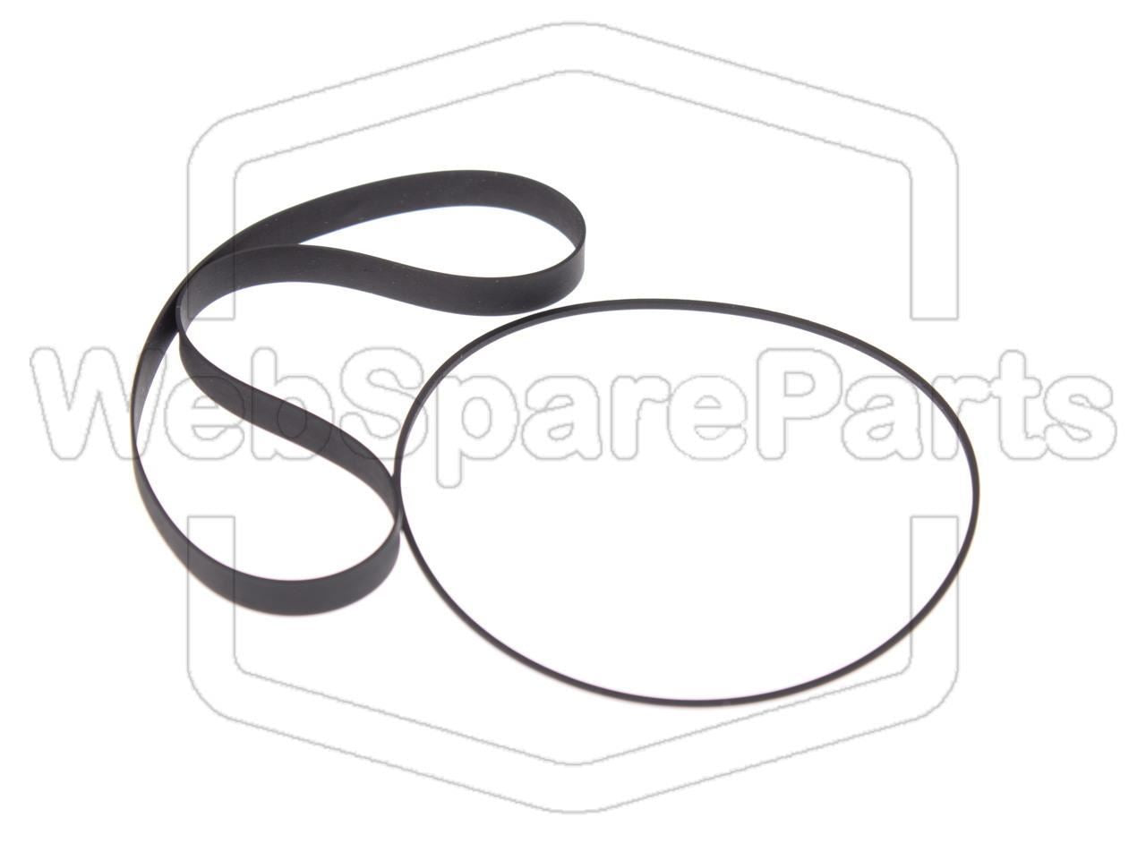 Kit Courroies Pour Platine Cassette Yamaha KR-1000