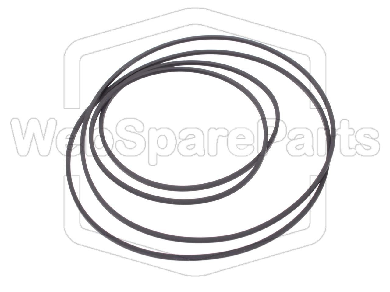 Kit Courroies Pour Platine Cassette Sony MHC-W77AV