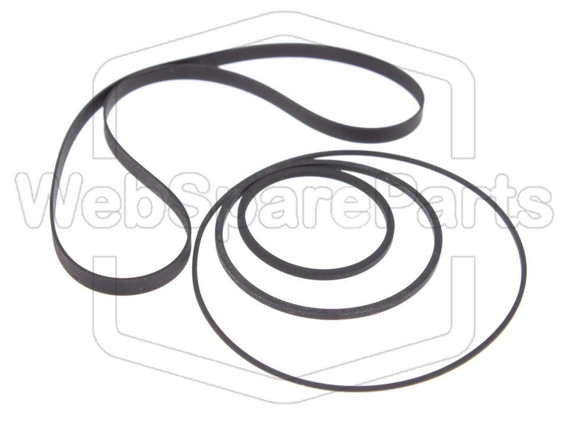 Kit Courroies Pour Platine Cassette Pioneer CT-860