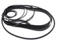 Kit Courroies Pour Magnétoscope Blaupunkt RTX-100E Portable