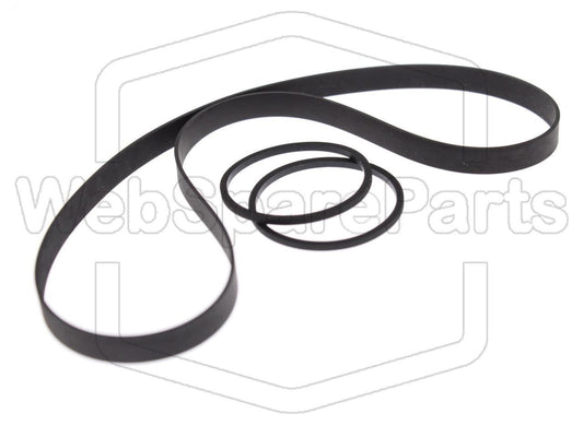 Kit Courroies Pour Platine Cassette JVC DD-VR77