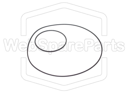 Kit Courroies Pour Walkman Sony TCS-70