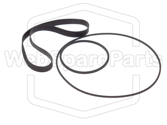 Kit Courroies Pour Platine Cassette Pioneer CT-F6060