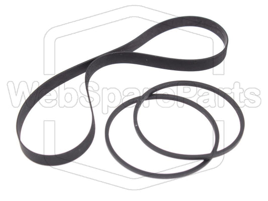 Kit Courroies Pour Platine Cassette Marantz SD-9000