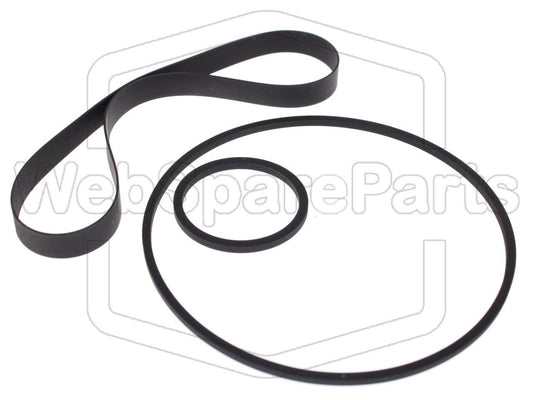 Kit de courroies pour magnétoscope Logik VR-955