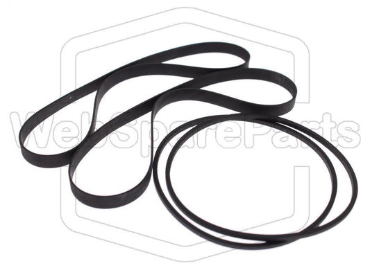 Kit Courroies Pour Platine Cassette Sony TC-WE475