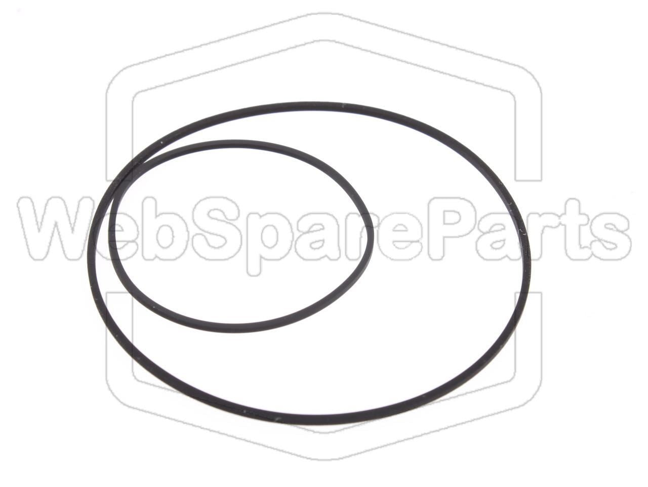 Kit Courroies Pour Platine Cassette Akai GX-F90