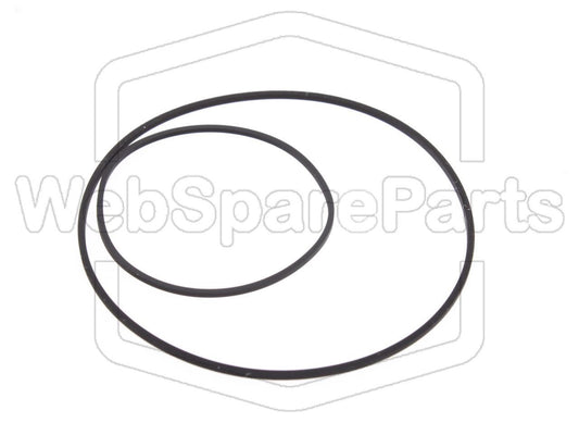 Kit Courroies Pour Platine Cassette Akai GX-F90