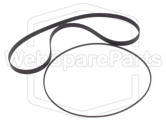 Kit Courroies Pour Platine Cassette JVC KD-25