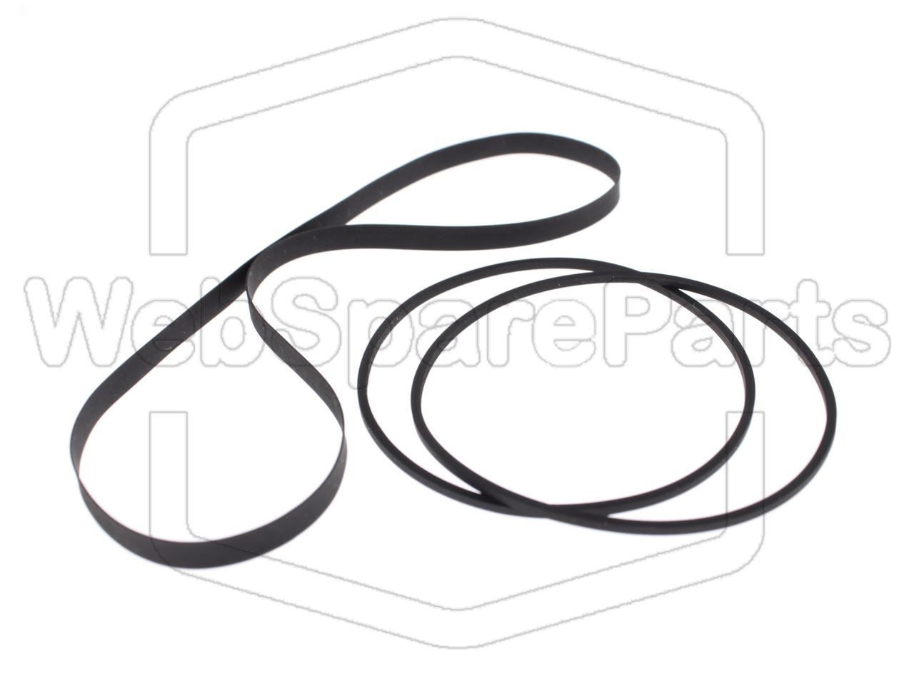 Kit Courroies Pour Platine Cassette Sony TC-FX410R