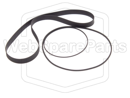 Kit Courroies Pour Platine Cassette Pioneer CT-F8282