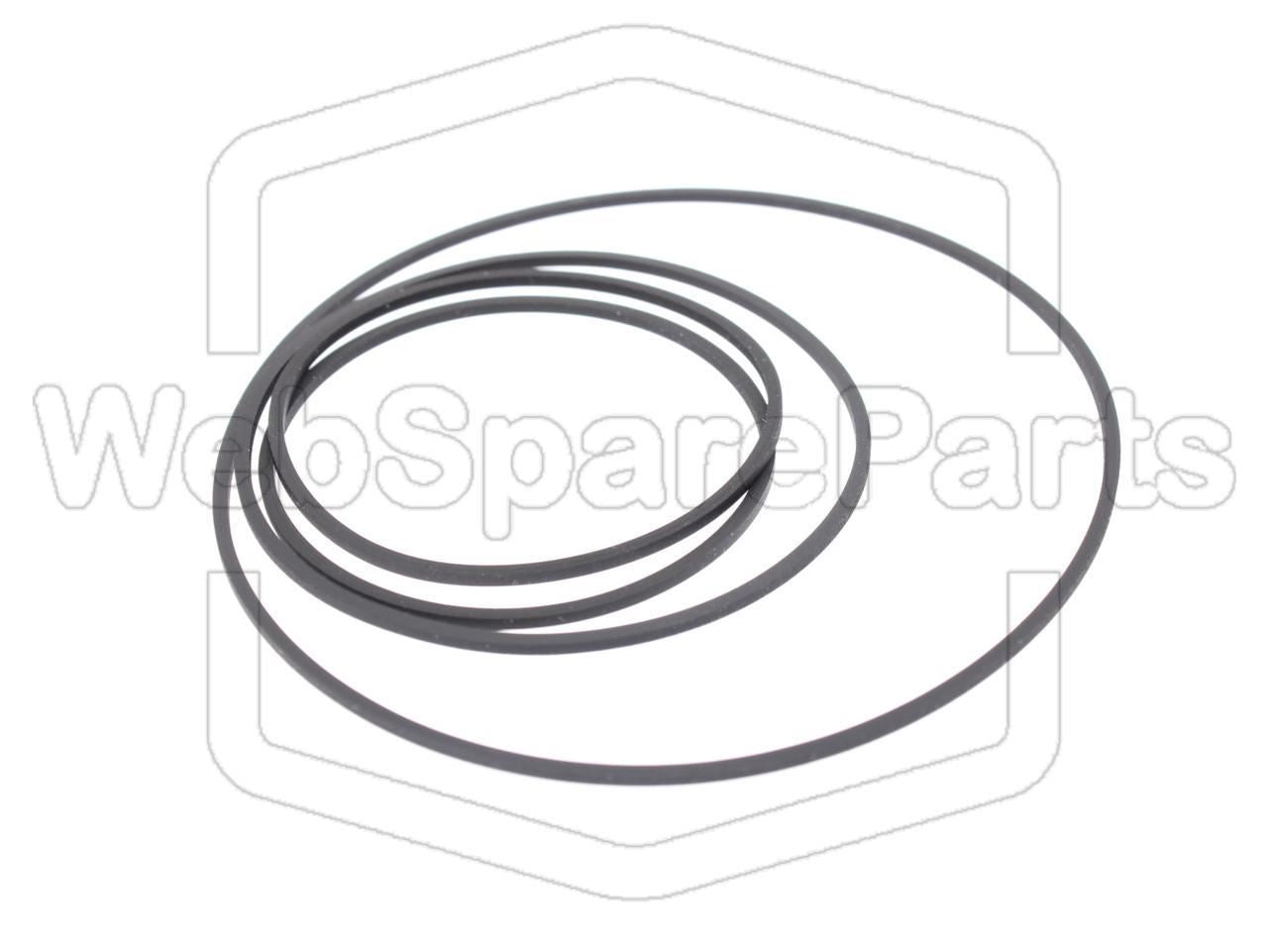 Kit Courroies Pour Lecteur de cassette Sony CFD-767L