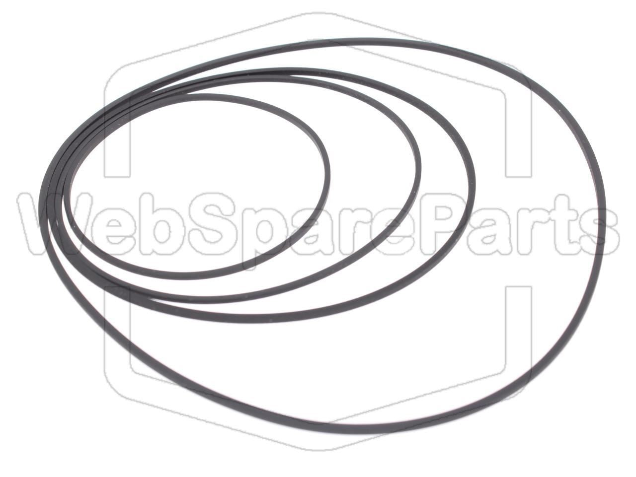 Kit Courroies Pour Platine Cassette Marantz CD-320