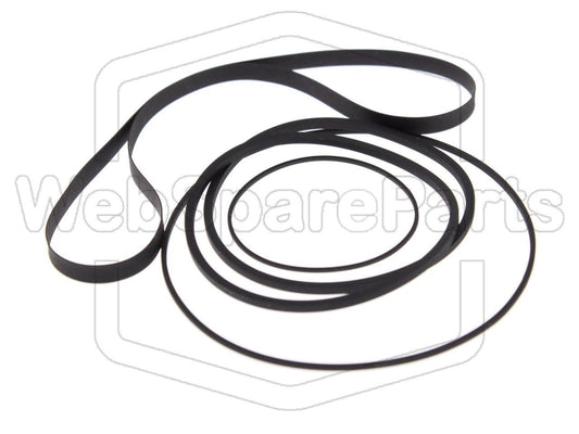 Kit Courroies Pour Platine Cassette Pioneer CT-F600