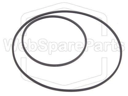Kit Courroies Pour Platine Cassette Philips FW-380C
