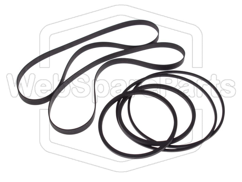Kit Courroies Pour Platine Cassette Pioneer CT-07D