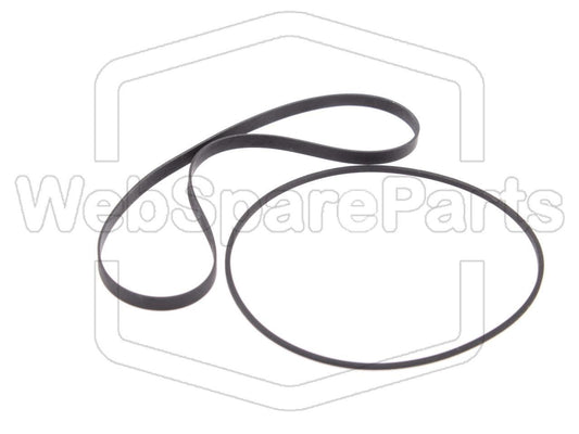 Kit Courroies Pour Platine Cassette Denon DRM-500