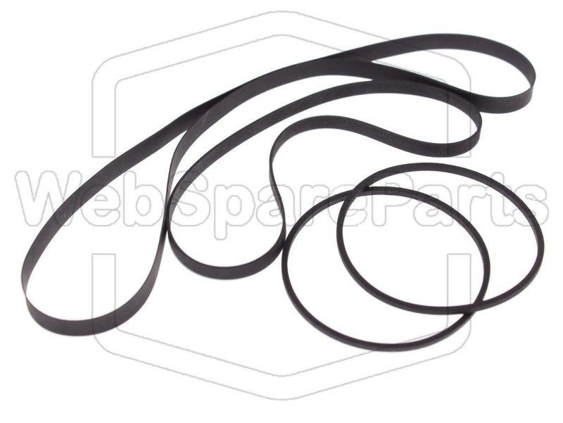 Kit Courroies Pour Platine Cassette Pioneer XRA3800