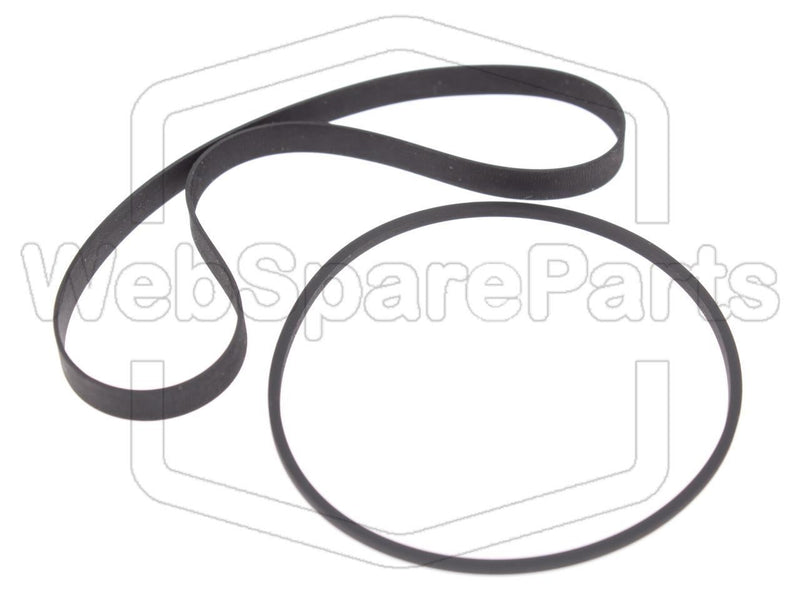 Kit Courroies Pour Platine Cassette Sony CMT-NE3