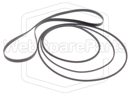 Kit Courroies Pour Platine Cassette Sanyo M-9998