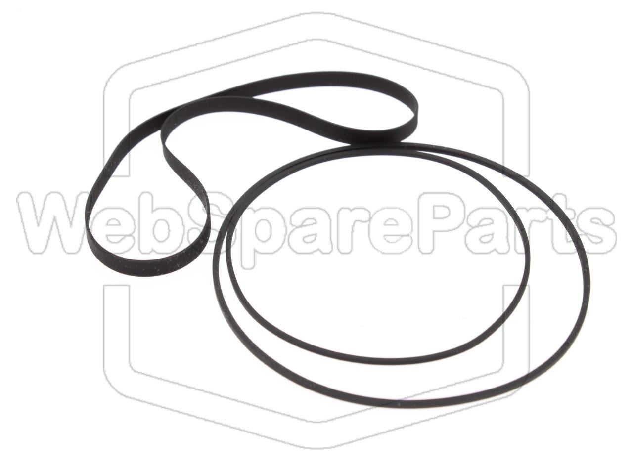 Kit Courroies Pour Platine Cassette Sansui D-55M
