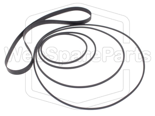 Kit Courroies Pour Platine Cassette Pioneer CT-3000