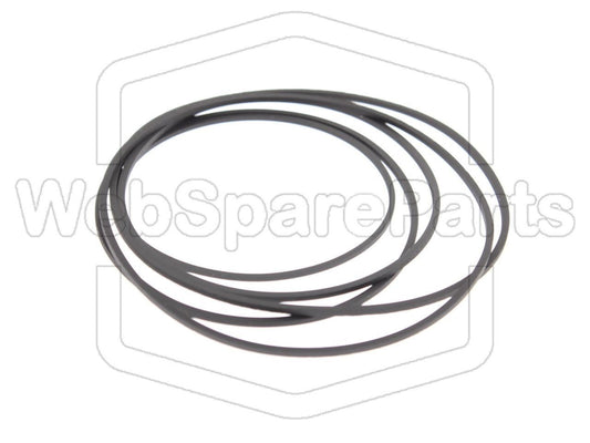 Kit Courroies Pour Double Platine Cassette Kenwood KX-35W