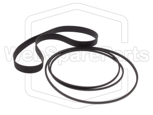Kit Courroies Pour Platine Cassette Sansui SC-3110